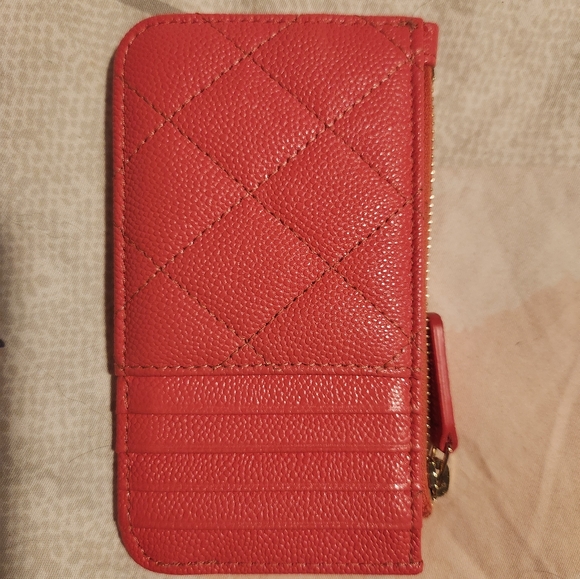 Chanel 23S Pink Zip Card Holder - Picture 2 of 9